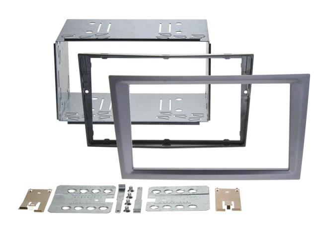 Monteringsram 2-din Opel Charcoal-metallic