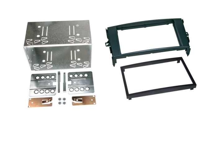 Monteringsram 2-din sæt Toyota Auris 2007-2013 Sort