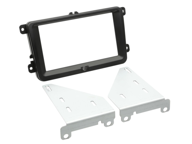 2DIN Radioramme Seat/Skoda/VW, sort