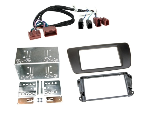 2DIN Radioramme Seat Ibiza, nit sort