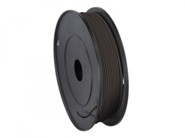 ACV sort 1.5mm² strømkabel, metervare