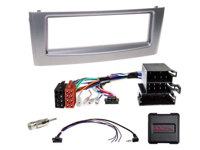 1DIN Radiokit Fiat Grande Punto/Linea antracit