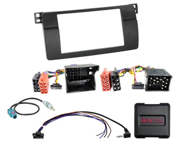 2DIN Radiokit BMW 3-serie E46