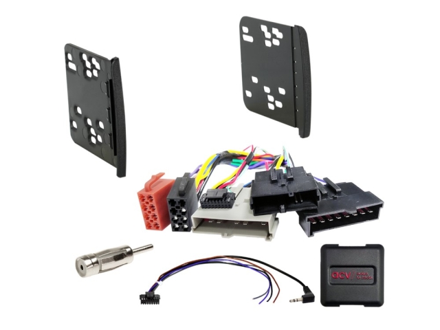 1DIN Radiokit Ford, 8Pin/8Pin/17Pin