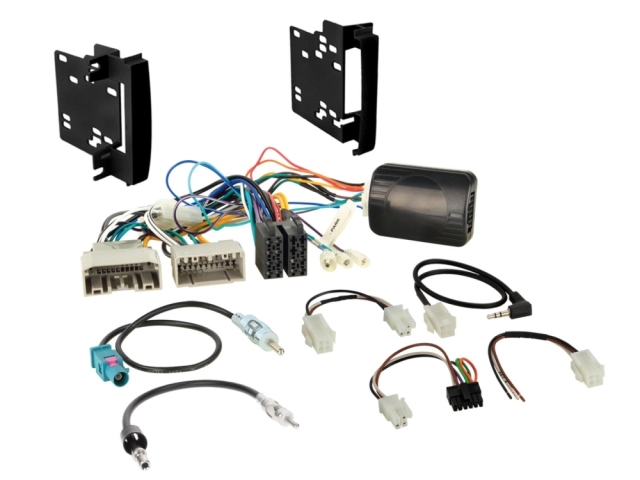 2DIN Radiokit Chrysler/Dodge/Jeep/VW sort
