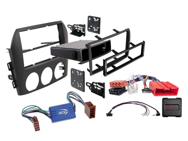 1DIN Radiokit/2DIN med opbevaringsrum Mazda Miata/MX-5 2005-2009