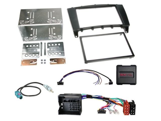 2DIN Radiokit Mercedes C-Class/G-Class