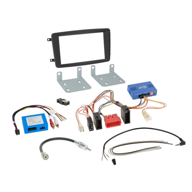 2DIN Radiokit Mercedes C/CLK/G/Vito/Viano