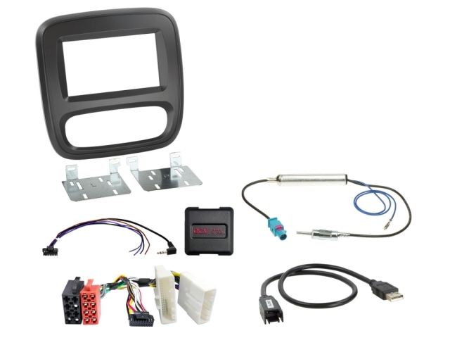 2DIN Radioramme Fiat/Nissan/Opel/Renault