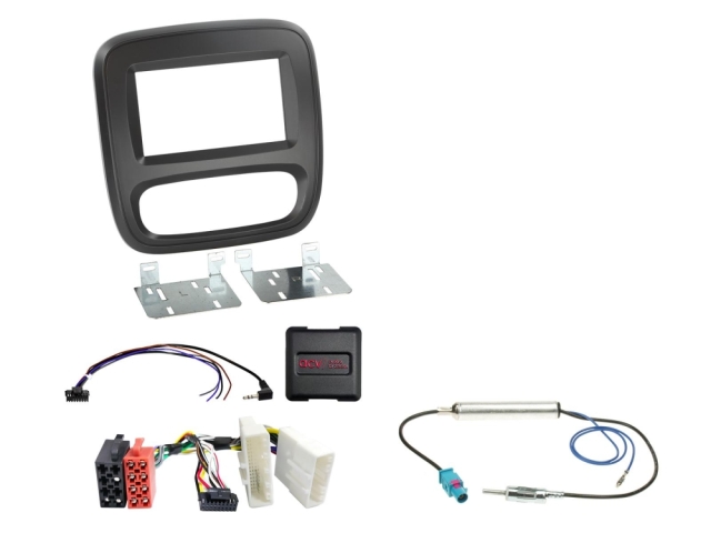 2DIN Radioramme Fiat/Nissan/Opel/Renault