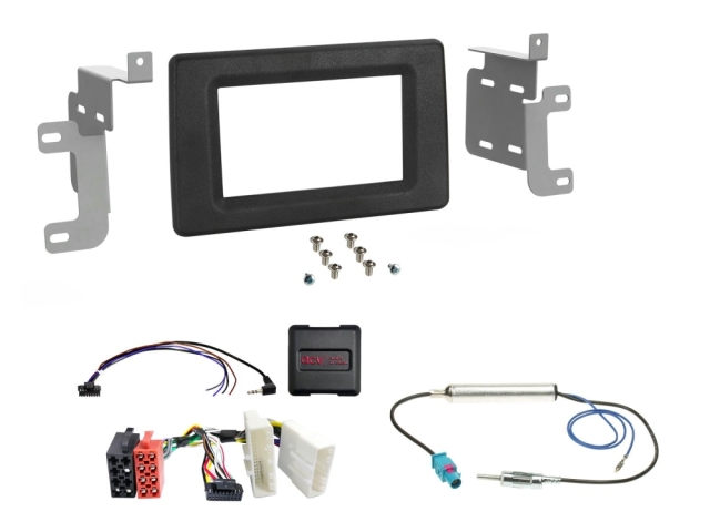 2DIN Radiokit Nissan/Opel/Renault