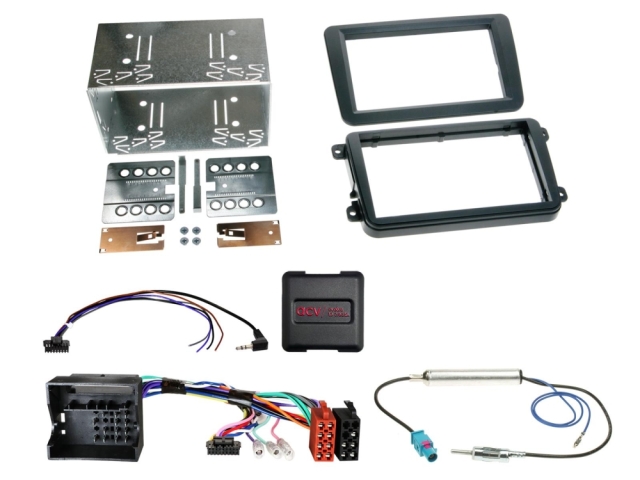 2DIN Radiokit Seat/Skoda/VW