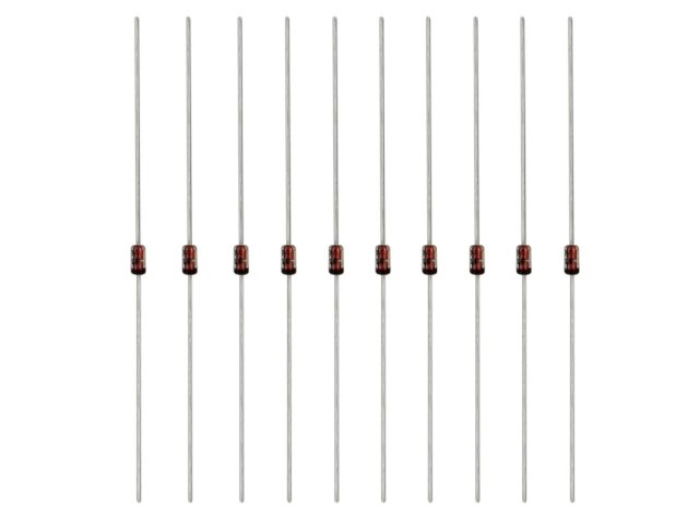 Spærrediode/beskyttelsesdiode BAT43 Schottky 30V 10-pak