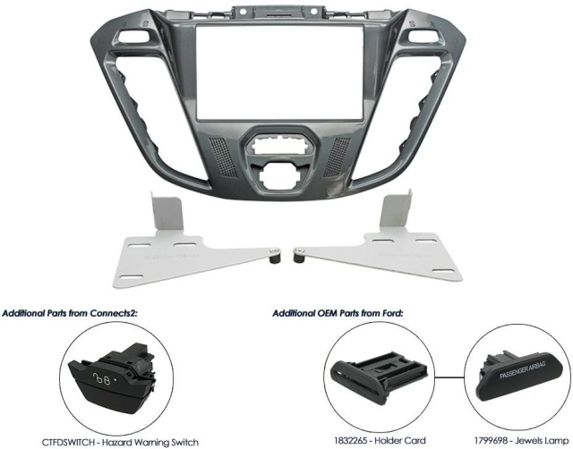 2DIN Radioramme FORD