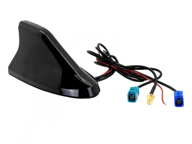Aktiv tagantenne til DAB/FM/GPS