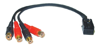 Volkswagen Aux in/out-kabel, original hovedenhed