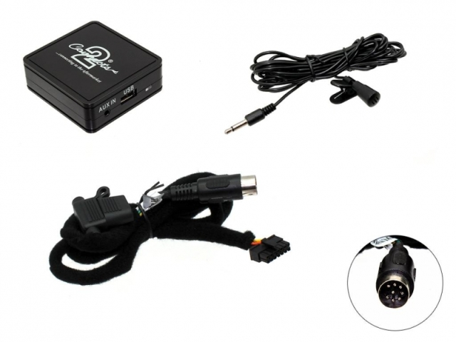 Bluetooth-interface Kia, alle modeller 2004> 8-polet kontakt