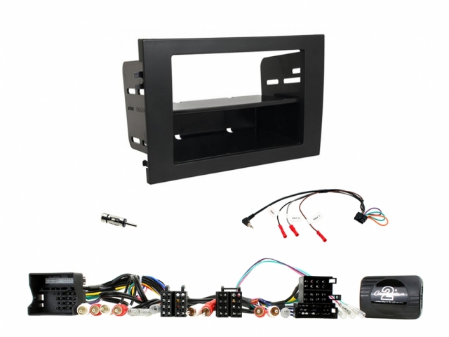 Installationskit til Audi A4 2001 - 2008 (Dobbelt-DIN)
