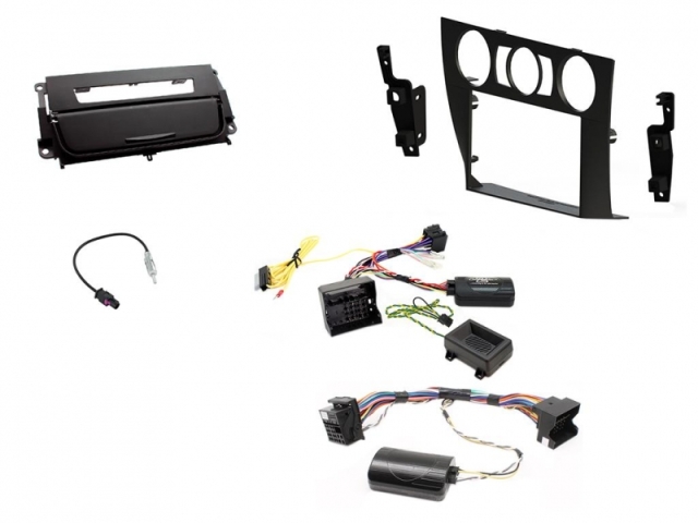 Radiokit BMW 3-serie E90 06-14, manuel A/C, matsort