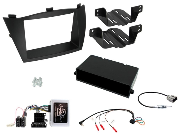 Installationskit IX35 10-13, Mini ISO, Aktive system