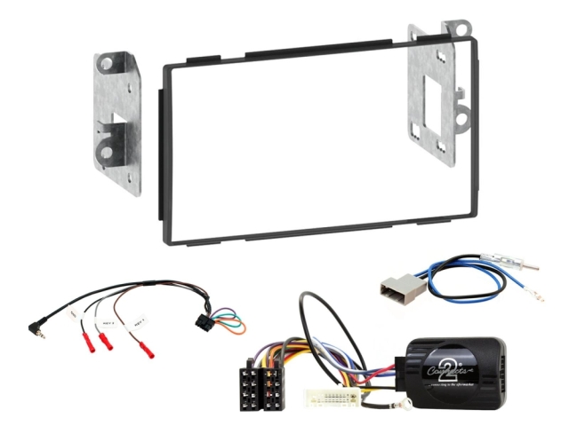 Installationskit Nissan Qashqai 07-13, Sort