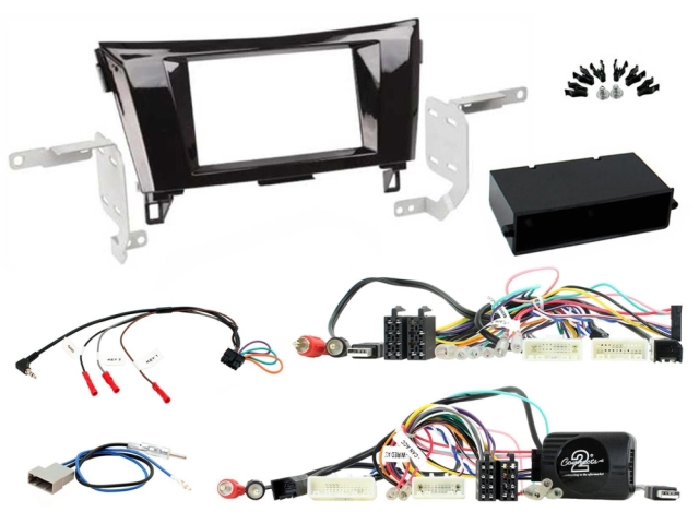Installationskit Nissan Qashqai 2014> Sort