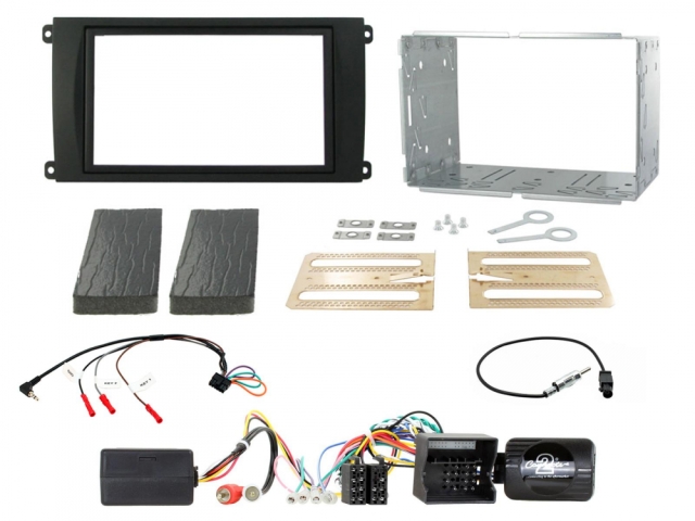Installationskit Porsche Cayenne aktivt/fiberoptisk & PCM3 2007-2010