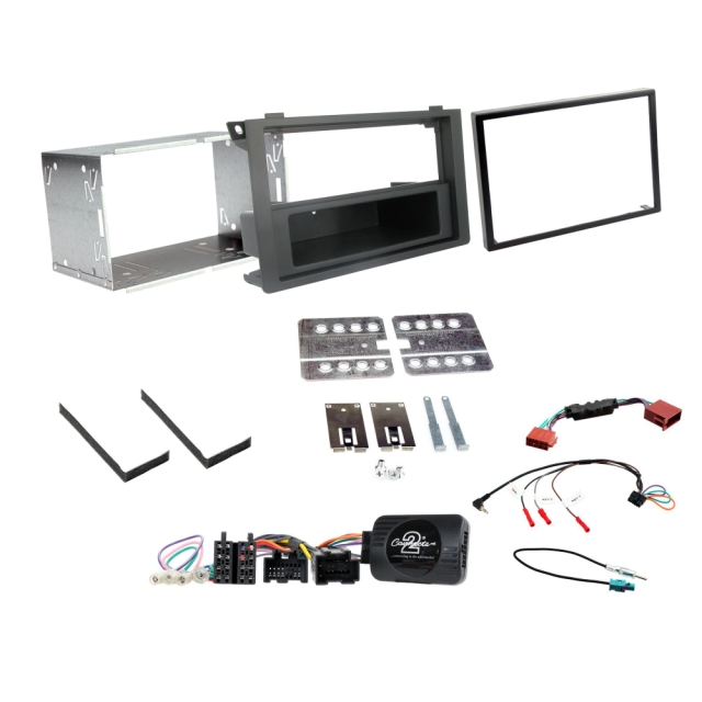 Connects2 Installationssæt Saab 9-3 2008-, 1/2-DIN
