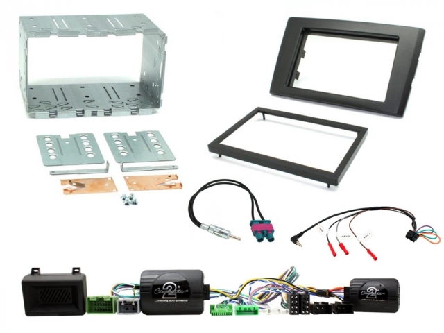 Installationskit til Volvo XC90, 2004-2014, Dobbelt DIN