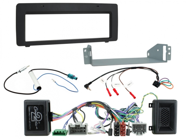 Installationskit Volvo V70/XC70/S80 2007-2011 enkel-din, Performance