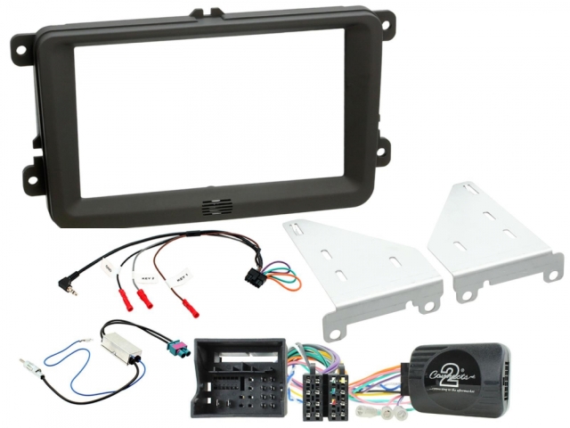Installationskit Volkswagen MIB-PQ 15>, sort