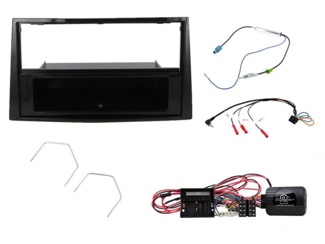 Installationssæt Opel Astra 04-10/Corsa 06-14, pianoblack