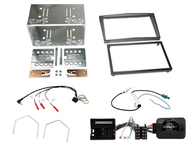 Installationskit Opel Antara/Astra/Corsa 04-10, Sølv