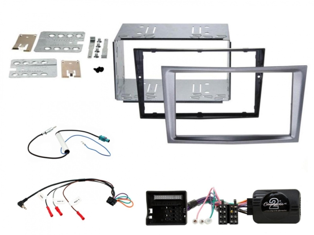 Installationskit Opel Astra 04-10 Antracit Metallic