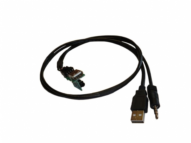 Connects2 Aux- og USB-bevarelse Nissan Qashqai 14>