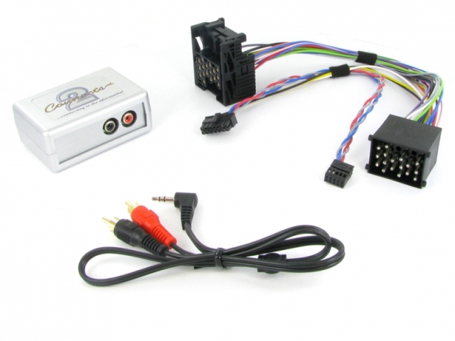 Landrover Aux-adapter, BMW 17-stifts kontakt