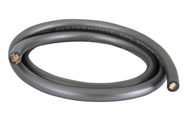 20mm² OFC Strømkabel Grå, 2 mtr