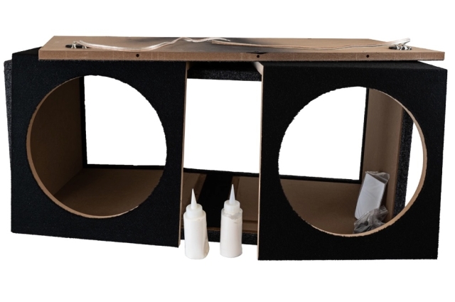Saml-Selv Subwooferkabinet, 2x12