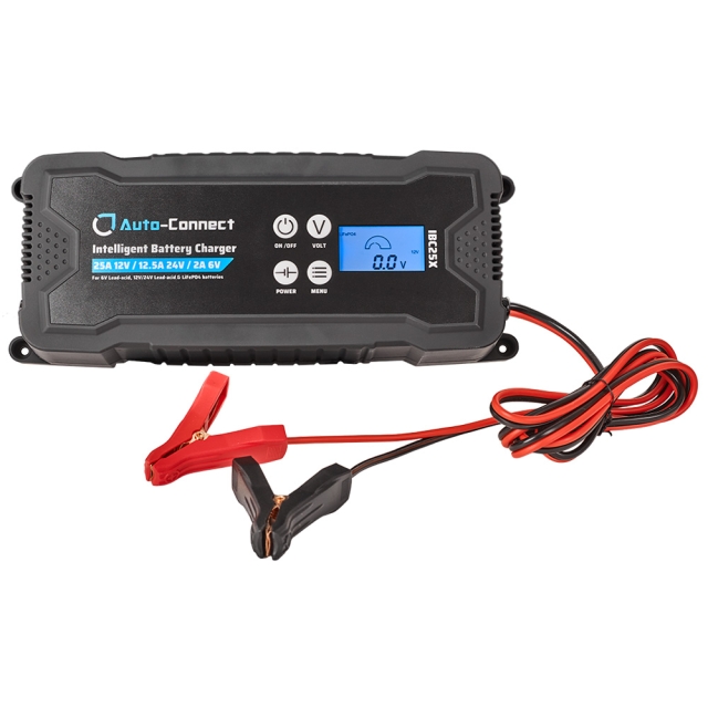 Auto-Connect IBC25X, 25A batterioplader