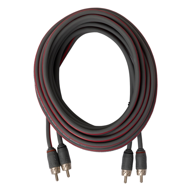 Auto-Connect twisted RCA-kabel 5.5 meter, Level 2