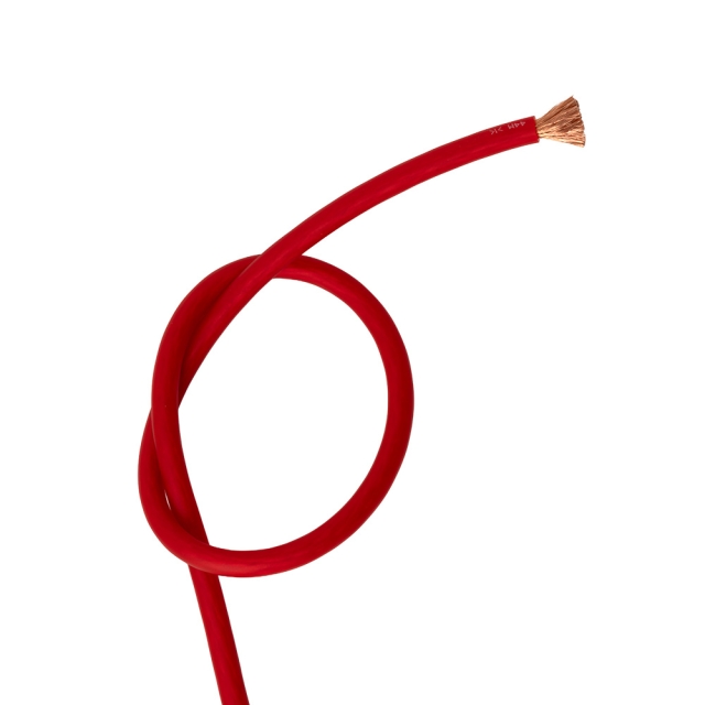 Auto-Connect rød strømkabel OFC 21.6 mm², Lbm