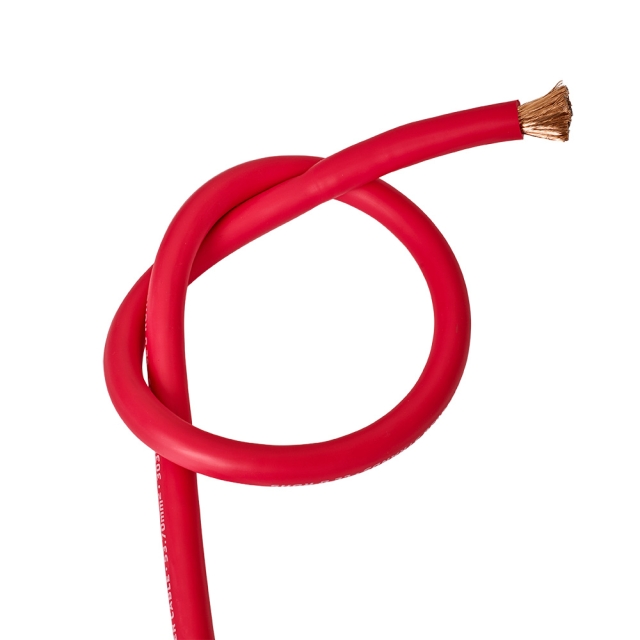 Auto-Connect rød strømkabel CCA 53.7mm²
