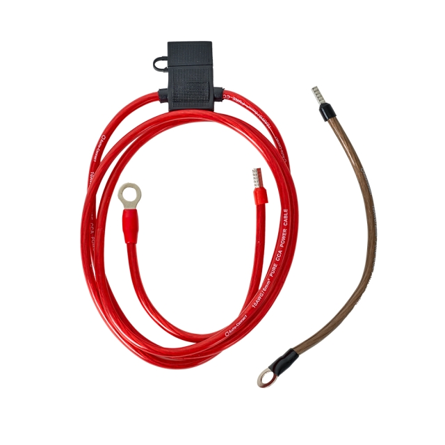 Auto-Connect CCA 6mm² strømkabelsæt Mini