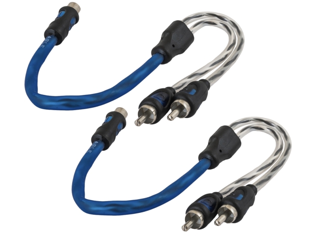 Level2 Y-Kabel, 1Hun>2Han - 2 stk