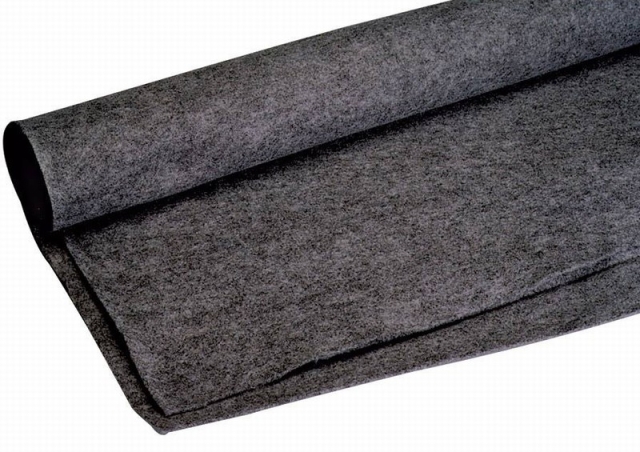 Filt, Mørkegrå A21, 150 cm x 300 cm