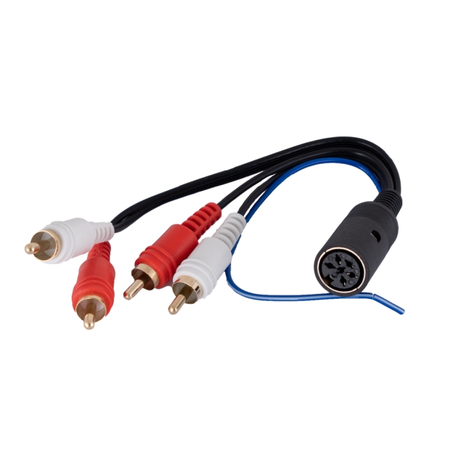 Auto-Connect Aktiv systemadapter Volvo 6-pin - RCA
