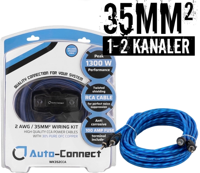 35mm² kabelsaet m. 1 stk signalkabel