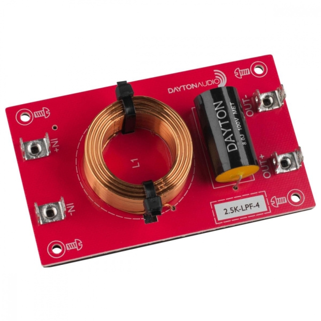 Dayton Audio 2.5k-LPF-4