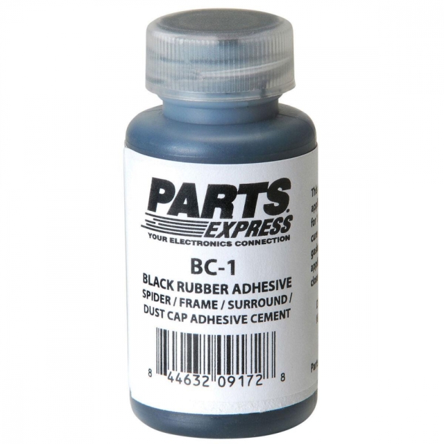 Black Rubber Lim til reconing