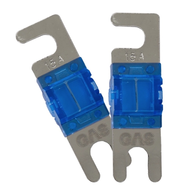 GAS Mini ANL-sikring 15A, 2 stk